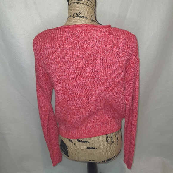 Wild Fable Womens Knit Sweater Red Pink XS - Picture 4 of 11